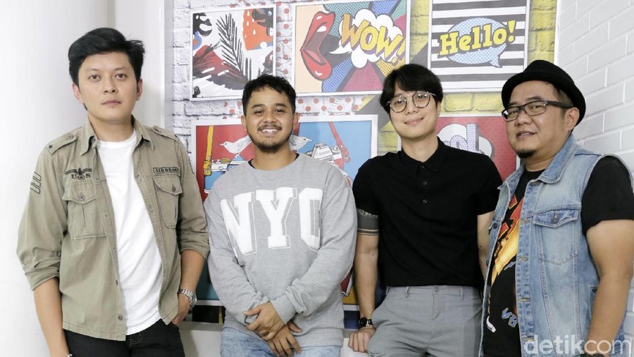 Yovie & Nuno saat berkunjung ke kantor detikcom.