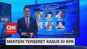 VIDEO: Deretan Menteri yang Terseret Kasus di KPK