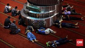 Istiqlal Terbuka bagi Massa Aksi 22 Mei yang Ingin Bermalam