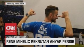 VIDEO: Persib Kenalkan Rene Mihelic, Rekrutan Anyar Persib