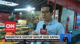 VIDEO: Nikmatnya Santap Sahur Nasi Kapau