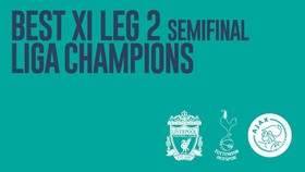 INFOGRAFIS: Best XI Leg 2 Semifinal Liga Champions