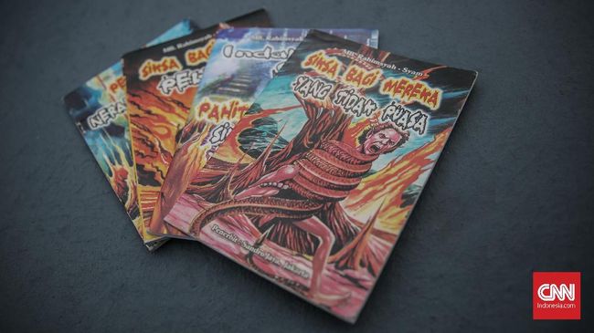 Komik Siksa Neraka 'Disiksa' Faktor Ekonomi di Dunia Fana Komik bertema siksa neraka juga mengalami 'penyiksaan' di dunia fana. Pernah gemilang, komik-komik ini tersiksa dengan perlahan-lahan dilupakan.