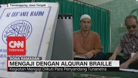 VIDEO: Mengaji Dengan Alquran Braille