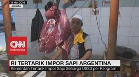 VIDEO: RI Tertarik Impor Sapi Argentina