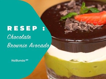 Resep Chocolate Brownie Avocado