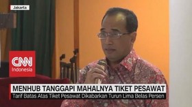 VIDEO: Menhub Tanggapi Mahalnya Harga Tiket