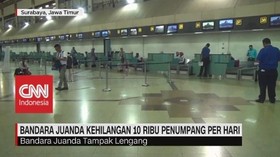 VIDEO: Bandara Juanda Kehilangan 10.000 Penumpang Per hari