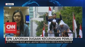 VIDEO: 5 Poin Laporan BPN terkait Kecurangn Pemilu ke Bawaslu