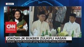 VIDEO: Jokowi-JK Buka Puasa Bersama Zulkifli Hasan