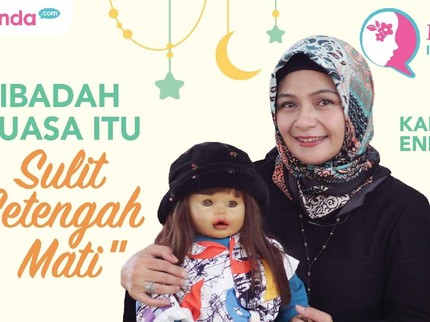 Simak Intimate Interview Ria Enes, Puasa Itu Sulit Setengah Mati