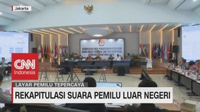 VIDEO: KPU Sahkan Rekapitulasi Suara Pemilu Luar Negeri