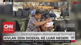 VIDEO: Kivlan Zein Dicekal ke Luar Negeri