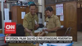 VIDEO: PP Diteken, Pajak Gaji Ke-13 Ditanggung Pemerintah