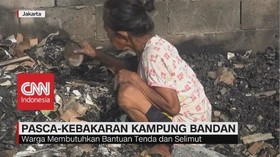 VIDEO: Pasca-Kebakaran Kampung Bandan, Warga Cari Sisa Barang