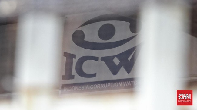 Logo Indonesian Corruption Watch (ICW). CNN Indonesia/Andry Novelino