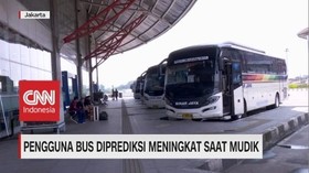 VIDEO: Pengguna Bus Diprediksi Meningkat saat Mudik