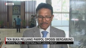 VIDEO: TKN Buka Peluang Parpol Oposisi Bergabung