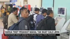 VIDEO: Harga Tiket Pesawat Mahal Tak Buat Calo Jera