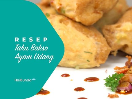 Resep Tahu Bakso Ayam Udang