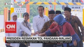 VIDEO: Jokowi Resmikan Jalan Tol Pandaan-Malang Seksi I-III