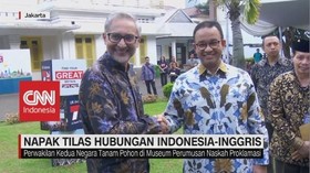 VIDEO: Tanam Pohon Peringati 70 Tahun Hubungan RI-Inggris