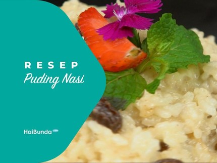 Resep Puding Nasi