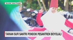 VIDEO: Tarian Sufi Santri Pondok Pesantren Boyolali