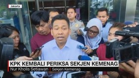 VIDEO: KPK Kembali Periksa Sekjen Kemenag