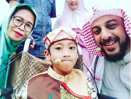 Kisah Naja, Bocah Penghafal Alquran yang Mengidap Cerebral Palsy