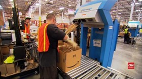 VIDEO: Amazon Diam-diam Operasikan Robot di Pabrik Pengemasan