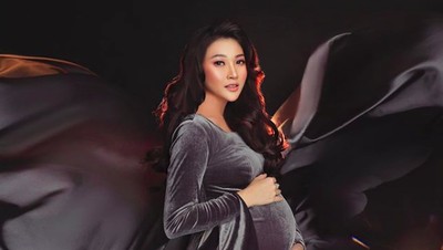 Hamil Tua, Sarwendah Makin Cantik dan Bersinar