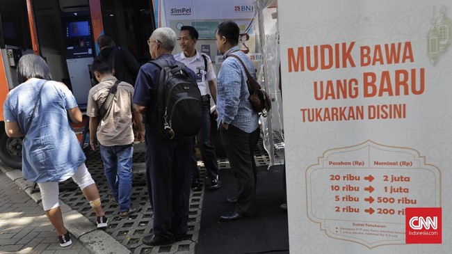 BI menyiapkan Rp175 triliun uang tunai untuk kebutuhan Ramadan-Lebaran 2022. Angkanya naik 13,42 persen dibanding periode tahun sebelumnya.