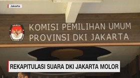 VIDEO: Rekapitulasi Suara DKI Jakarta Molor