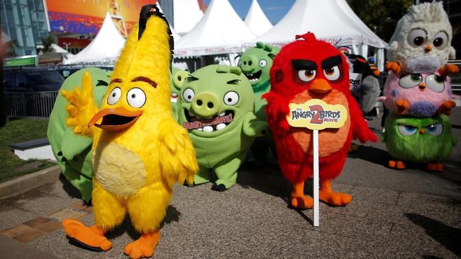 Sekumpulan 'Angry Birds' datang 'menyerbu' pembukaan Cannes Film Festival 2019, menandakan film sekuel kelompok burung itu akan segera rilis Agustus mendatang.