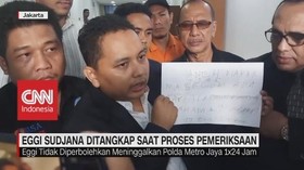 VIDEO: Eggi Sudjana Ditangkap saat Proses Pemeriksaan