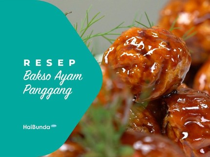 Resep Bakso Ayam Panggang