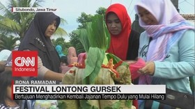 VIDEO: Festival Lontong Gursek Kenalkan Kuliner Tempo Dulu