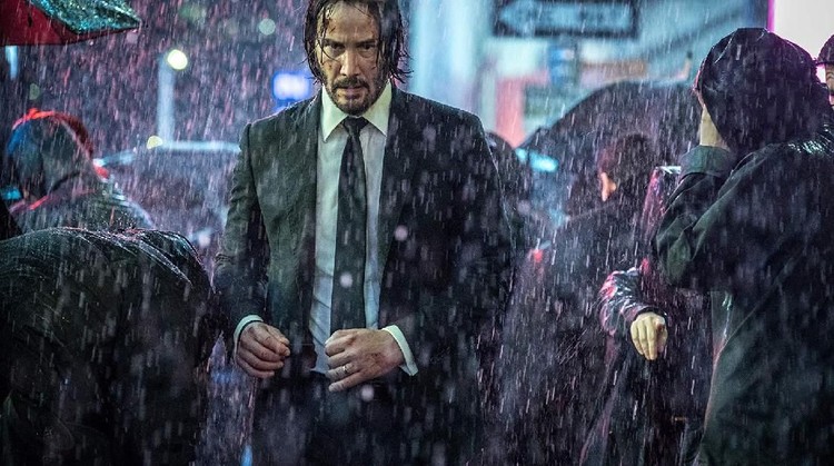 Cuplikan film 'John Wick 3'.