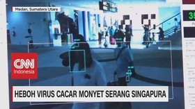 VIDEO: Heboh Virus Cacar Monyet Serang Singapura