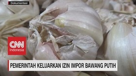 VIDEO: Pemerintah Keluarkan Izin Impor Bawang Putih