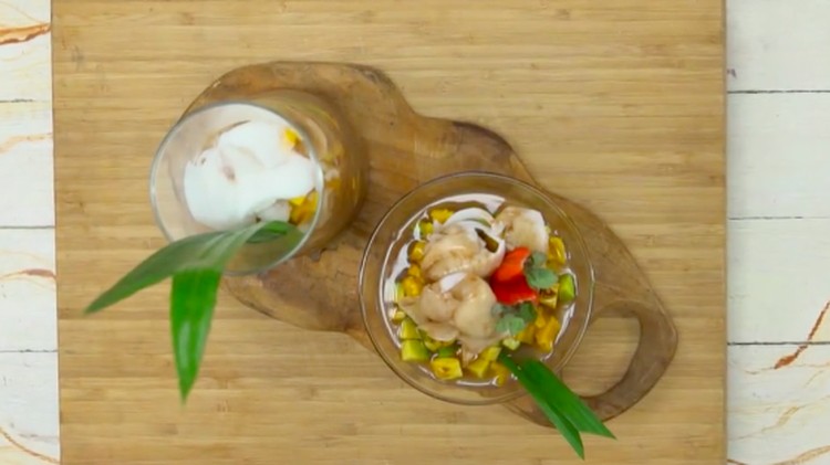 Sedang cari menu buka puasa yang segar-segar? Es teler mocha bisa jadi pilihan Bunda.