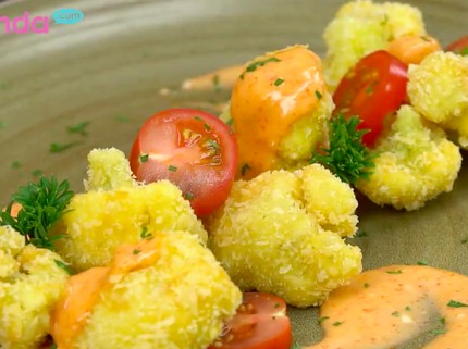 Menu Buka Puasa: Crispy Kembang Kol, Kriuknya Manjakan Lidah