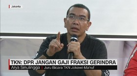 VIDEO: TKN Minta DPR Jangan Gaji Gerindra