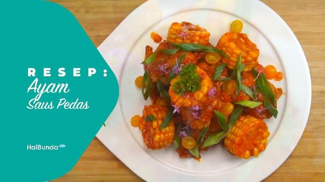 Resep Ayam Saus Pedas