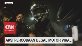 VIDEO: Viral! Aksi Percobaan Begal Motor di Jakarta