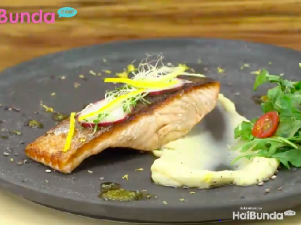 Menu Sahur: Salmon Mashed Potato, Lauk Kaya Protein dan Vitamin