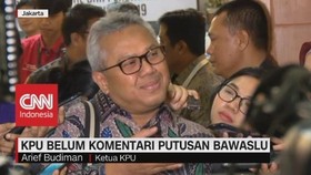 VIDEO: KPU Belum Komentari Putusan Bawaslu