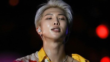 Duh... RM BTS Cedera Saat Persiapan untuk The Late Show
