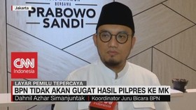 VIDEO: BPN Tidak Akan Gugat Hasil Pilpres ke MK